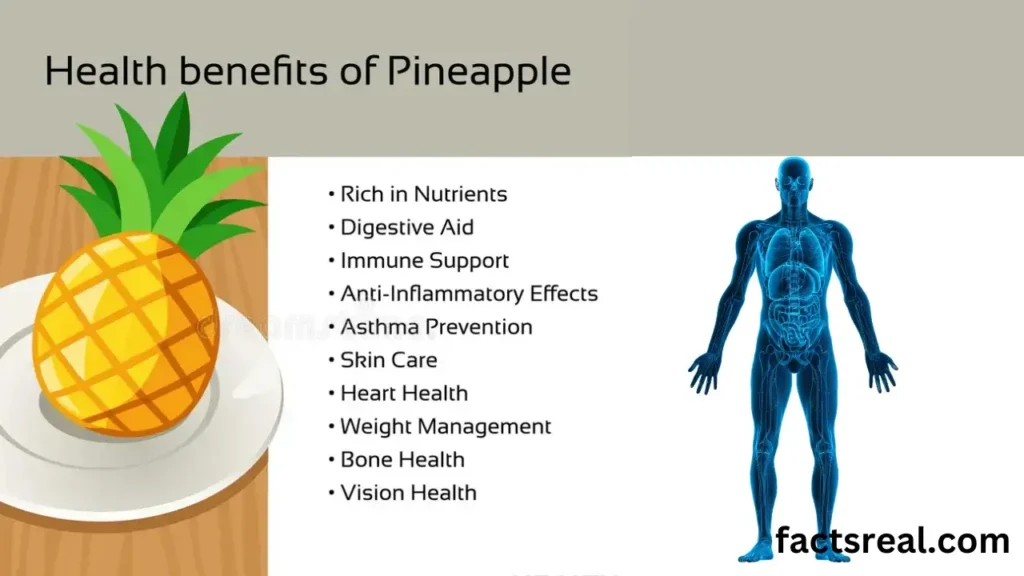 Health Benefits of Pineapple